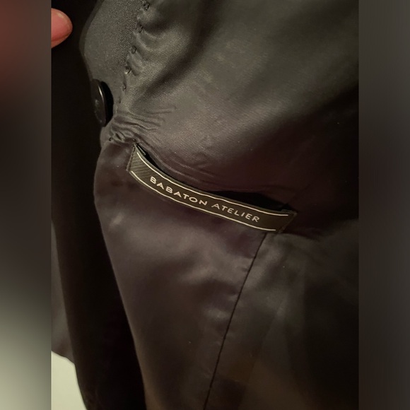 Babaton Leonard Blazer black Double-breasted blazer size 2 - Picture 11 of 14